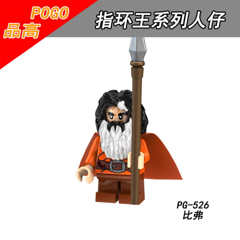 POGO Lord of The Rings Minifigures PG8160,PG8150,PG8183,PG8149,PG8148 Collection(Bifur,Beorn) - Image 7