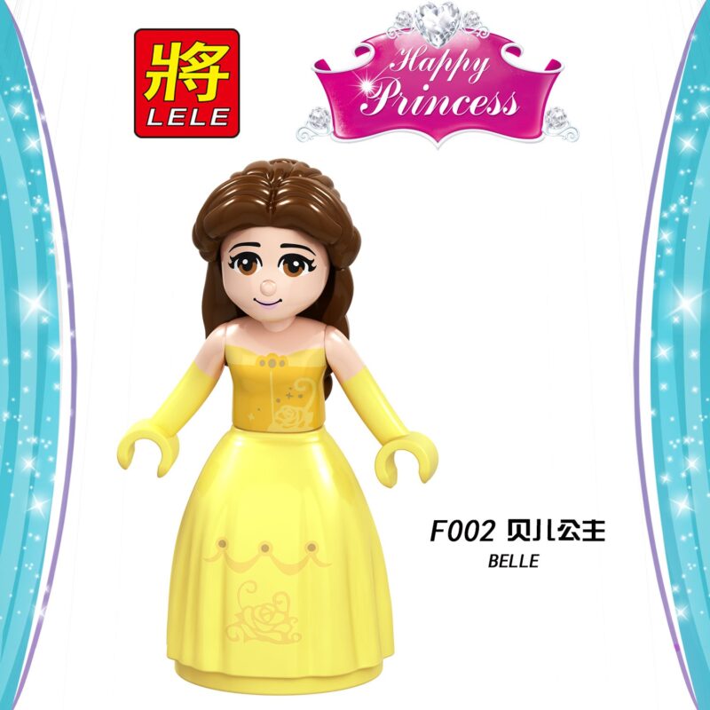 Princess Series Minifigure Anna Cinderella - Model: F002-009 - Image 2