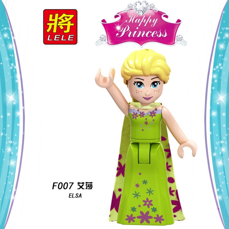 Princess Series Minifigure Anna Cinderella - Model: F002-009 - Image 8