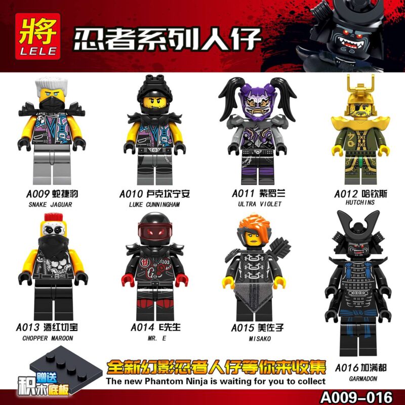 Custom Hutchins A012 Ninjago Movie Minifigures - Image 2