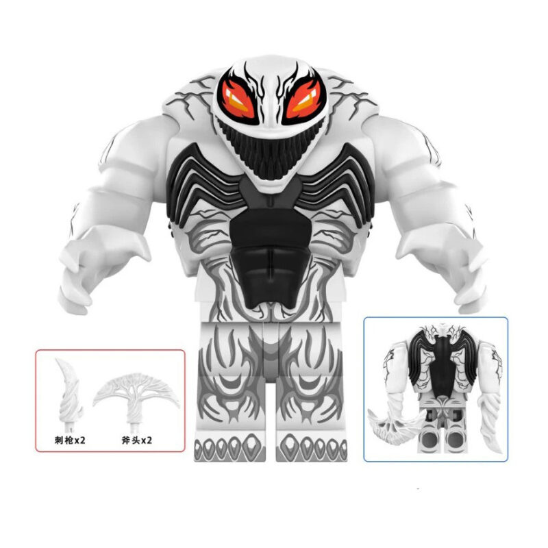 Anti-Marvel Venom Deluxe Comic Spider-Man Minifigure V2