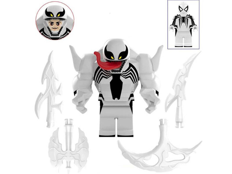 Anti-Marvel Venom Deluxe Comic classic Spider-Man Minifigure