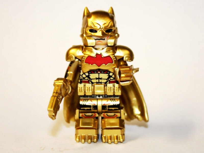 Batman XE Gold Extreme Environment Batsuit Arkham Comic Minifigures - Image 2