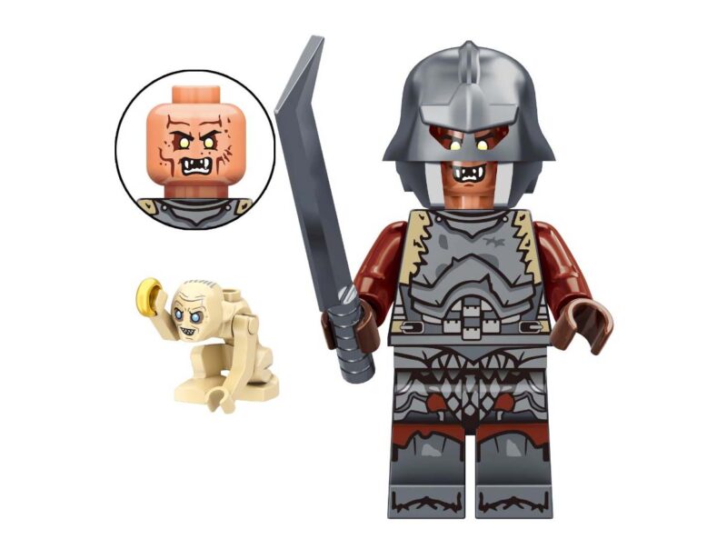 Battle Orc LOTR Lord of the Rings Hobbit Minifigure