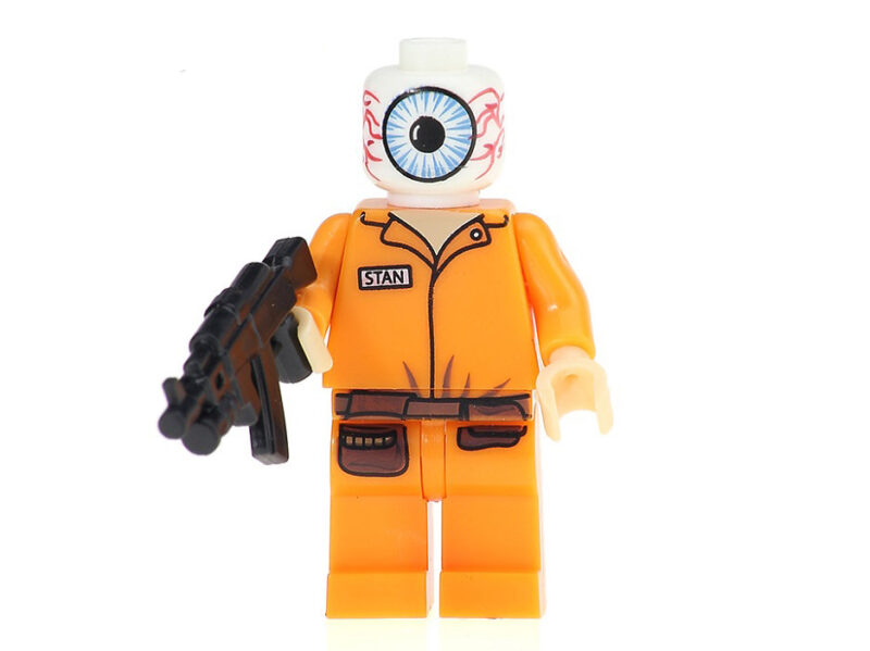 Big Eye Stan Arkham Batman Minifigures DC Comic - Image 2