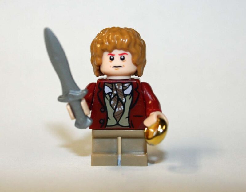 Bilbo Baggins Hobbit LOTR Lord of the Rings V2 Minifigure