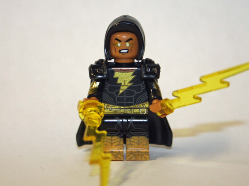 Black Adam V3 Hooded DC Movie Minifigures Custom