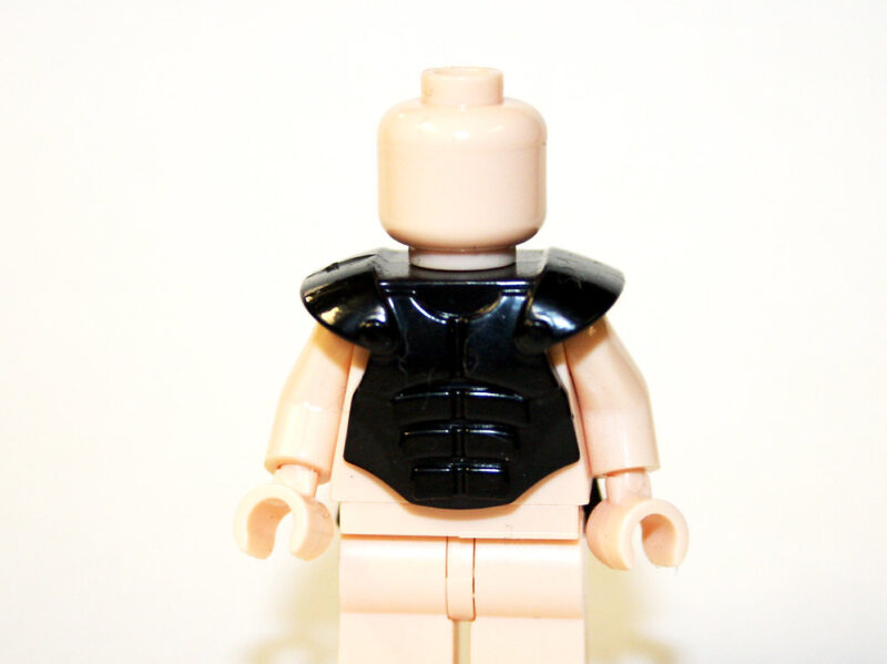 New Black Armor with Cape for Minifigure Custom Set