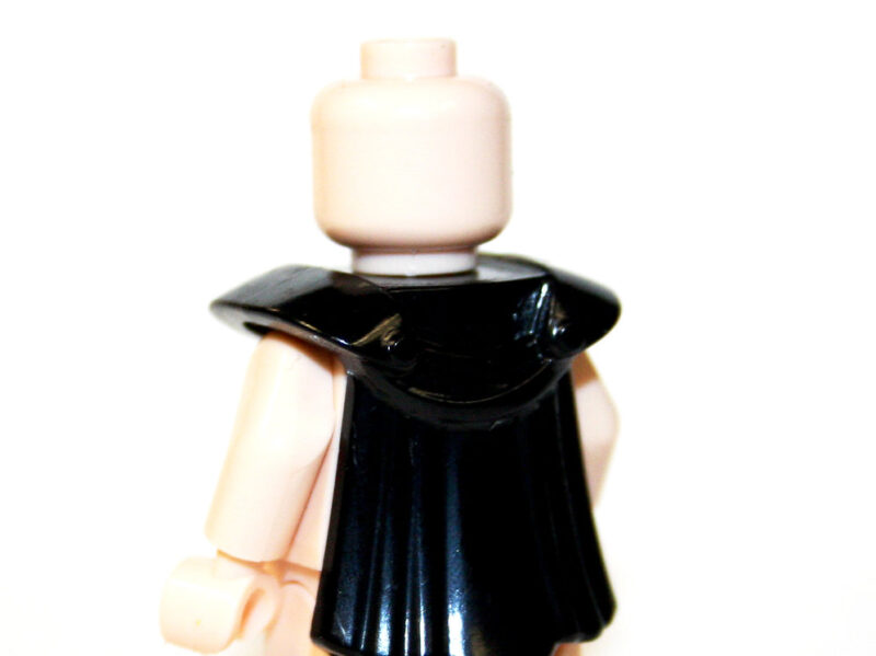 New Black Armor with Cape for Minifigure Custom Set - Image 2