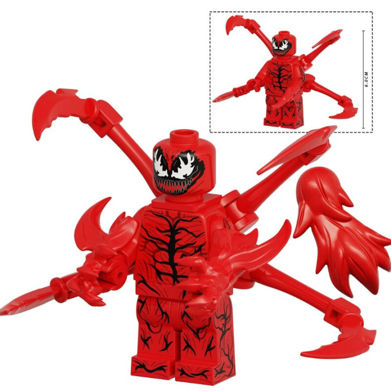 Carnage Venom Large Size Marvel Spider-Man Minifigure