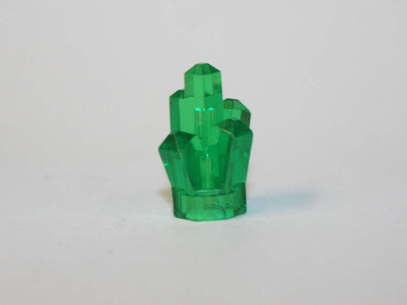 Clear Crystal Emerald Green Kryptonite Piece