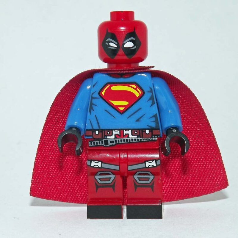 Deadpool Superman Marvel Minifigures Custom