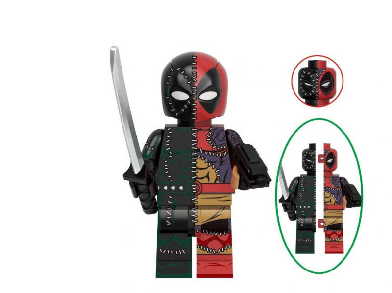 Evil Deadpool Movie Series Marvel Comic Minifigure