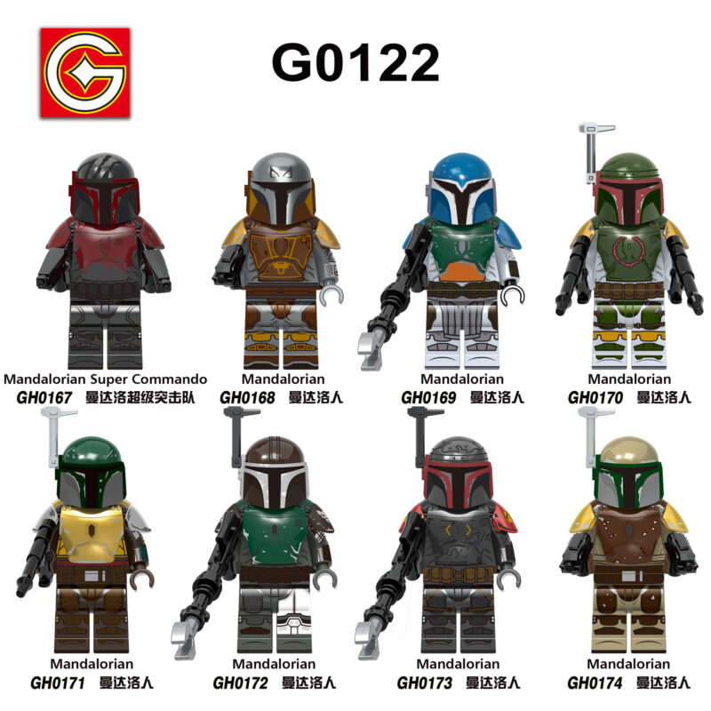 Mandalorian Warrior GH0171 Star Wars Minifigure (Fighter) - Image 2