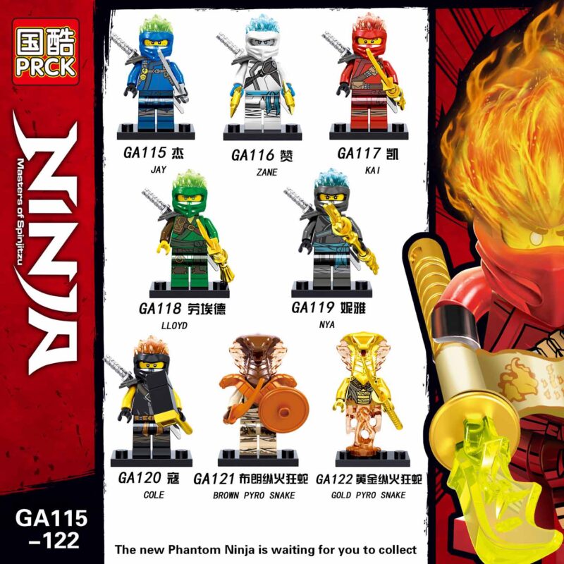 Classic Kai GA117 Ninjago Series Custom Minifigure - Image 2