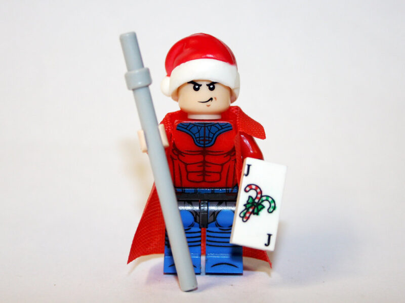 Gambit Christmas Holiday X-Men Minifigures Custom