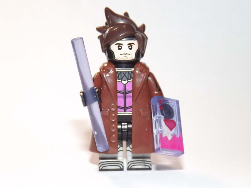 Gambit Marvel X-Men Cartoon Comic Minifigures Custom