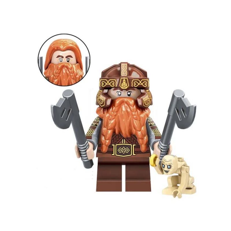 Lord of the Rings Hobbit Gimli Dwarf LOTR Minifigures