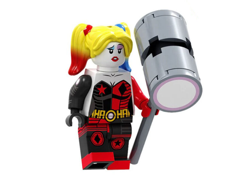 Harley Quinn Team Wisdom with Hammer Minifigure