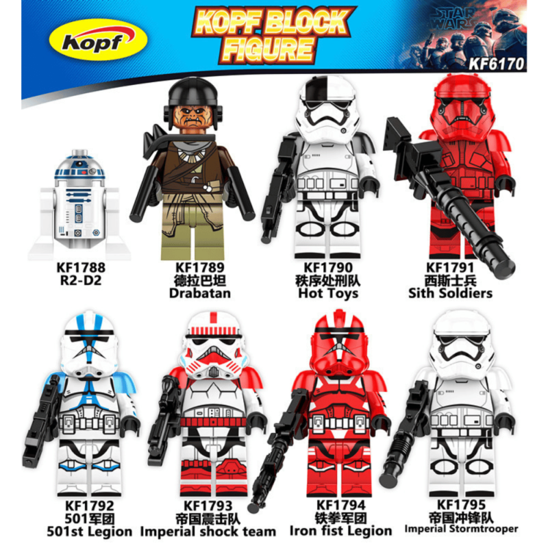 StormTrooper Soldier KF1795 Star Wars Minifigures - Image 2