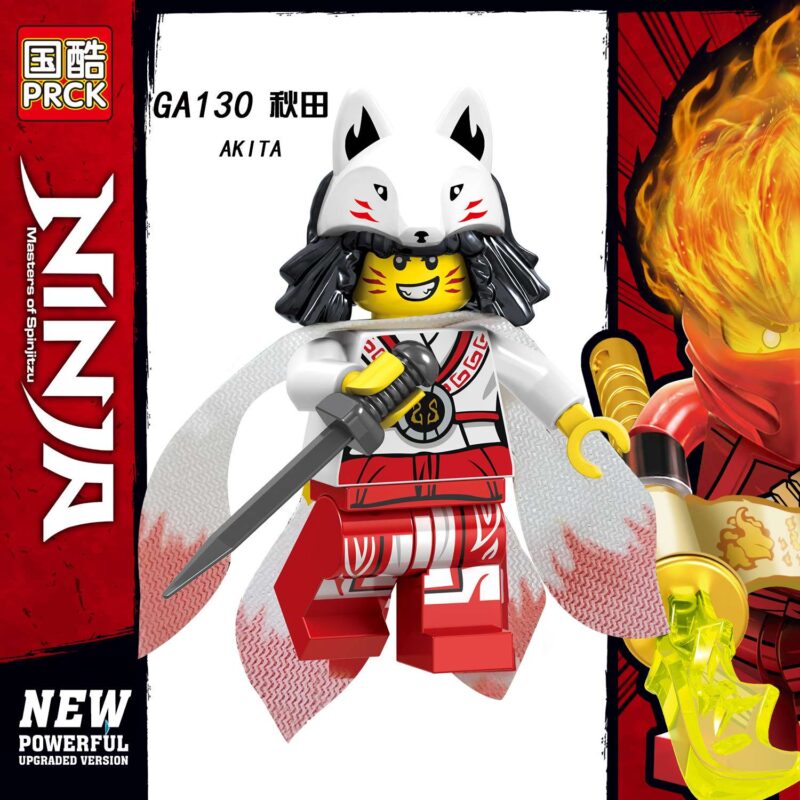 New Akita GA130 Ninjago Minifigures