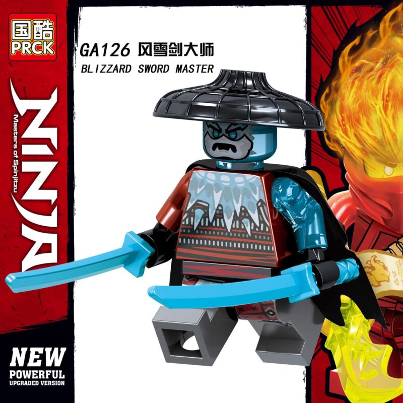 Classic Blizzard Sword Master GA126 Ninjago Minifigures