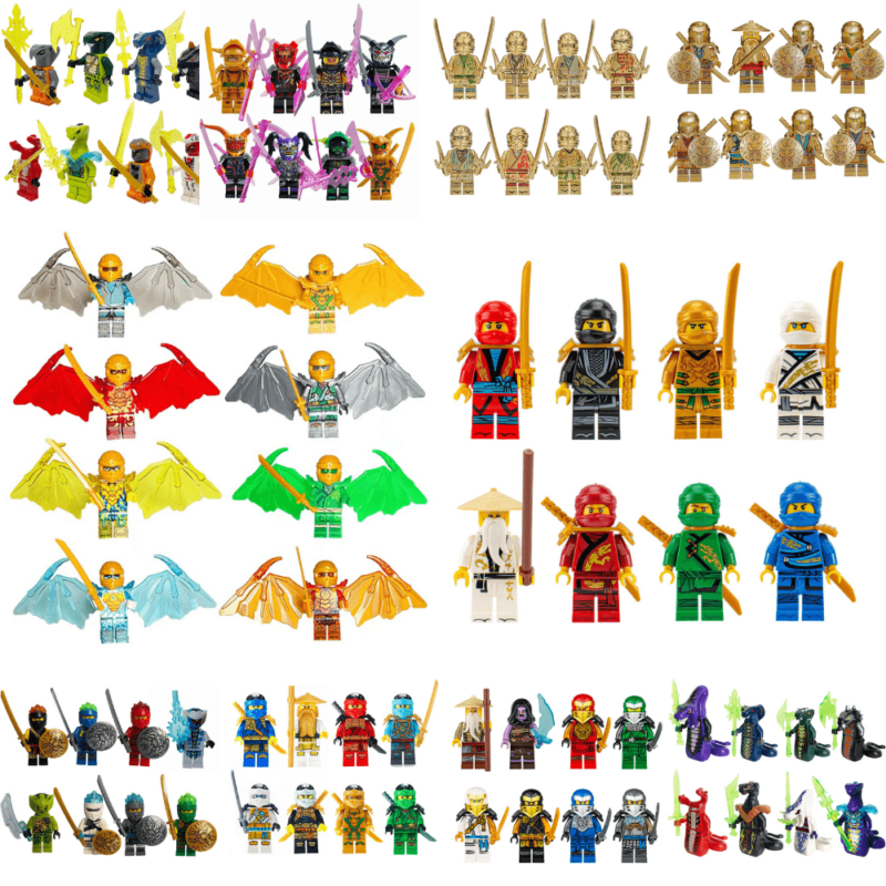 Character DB20 Ninjago Movie Minifigures Set