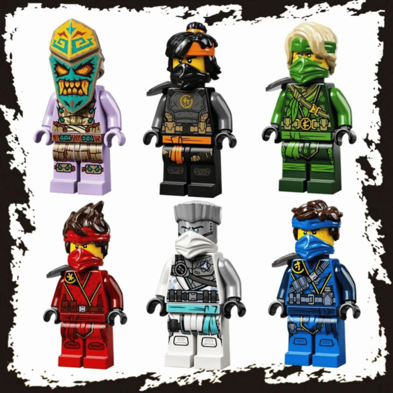 Character Season 14 Ninjago Movie Minifigures Set