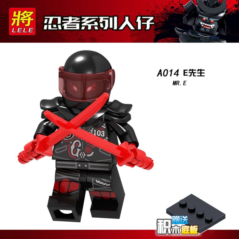 New Mr. E A014 Ninjago Movie Minifigures