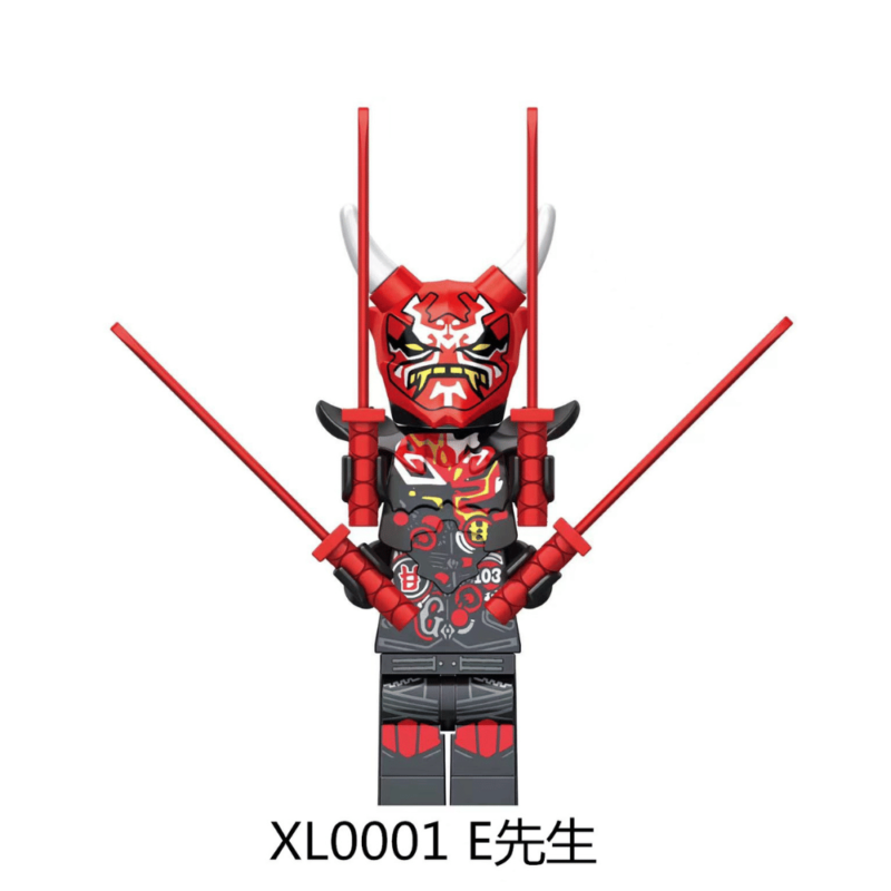 Red Mr. E XL0001 Ninjago Movie Minifigures