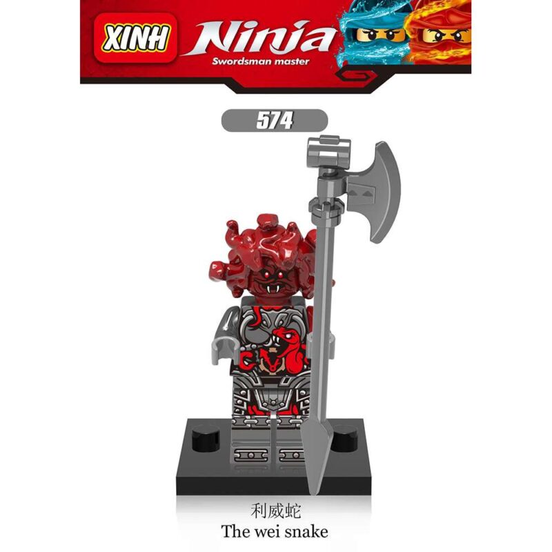 New The Wei Snake XH574 Ninjago Movie Minifigures