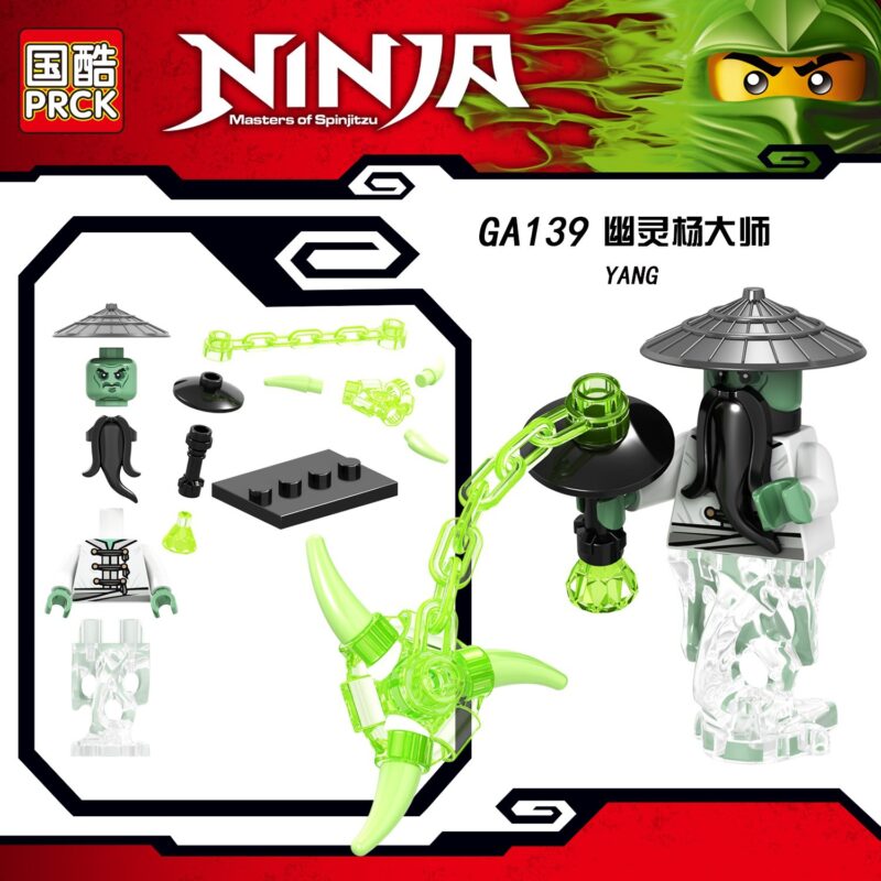 Yang GA139 Ninjago Minifigures