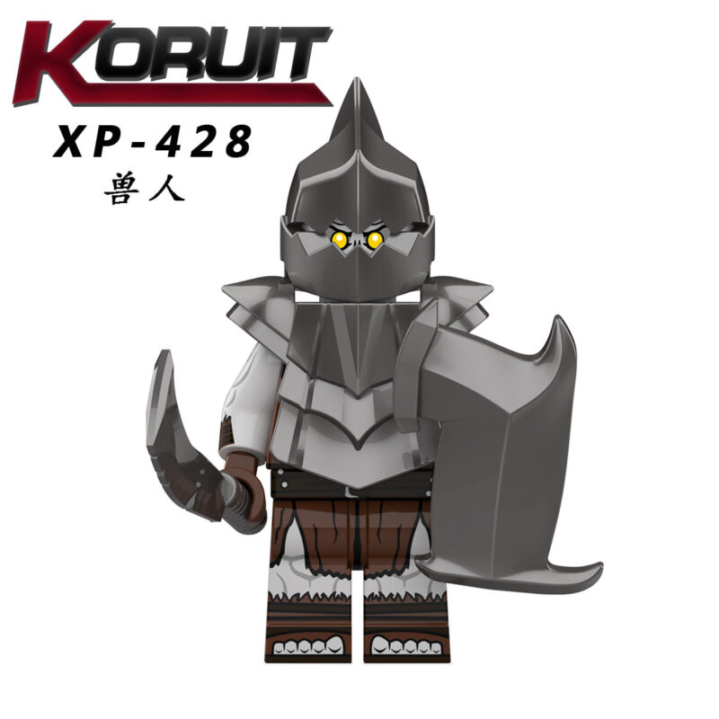 Ancient Soldier Series Minifigures Orcs Soldier KT1056 - Image 3