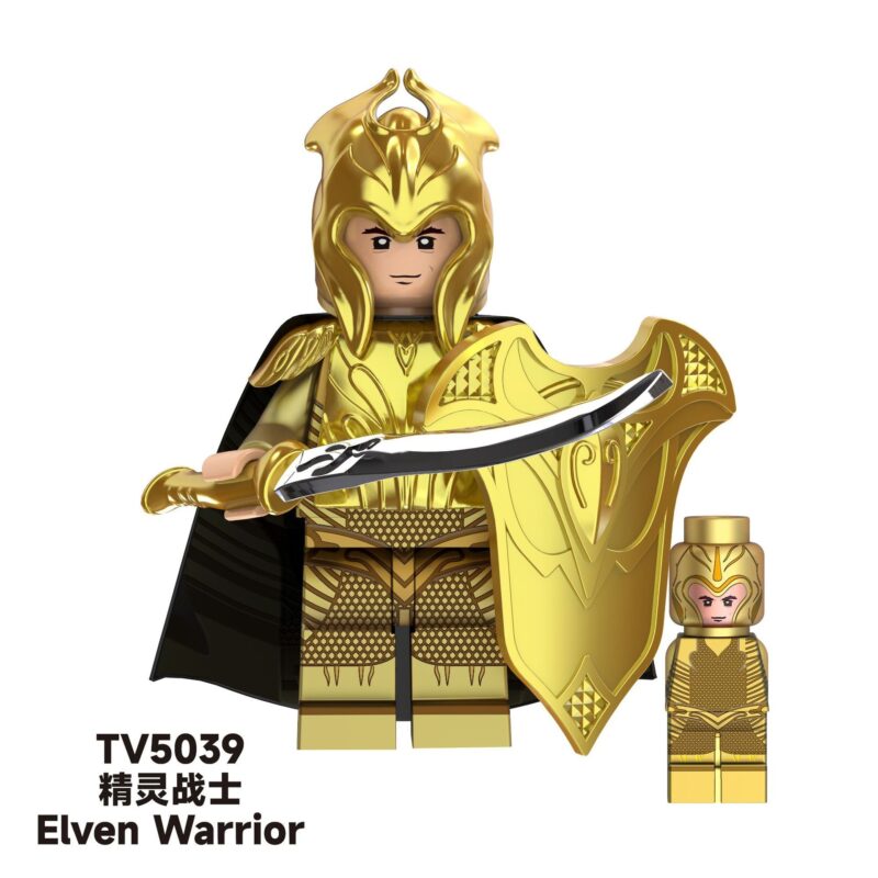 Lord of the Rings Elf Warrior Minifigures - Model: TV6405 - Image 14