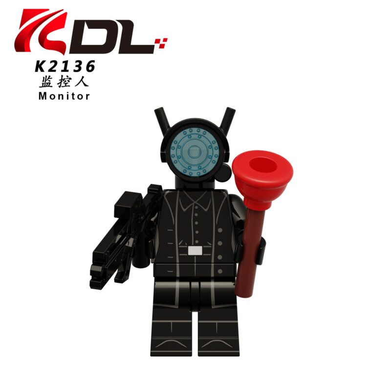 Toilet Man Series Sound Man TV Man Surveillance Man Minifigures - Model: KDL818 - Image 14