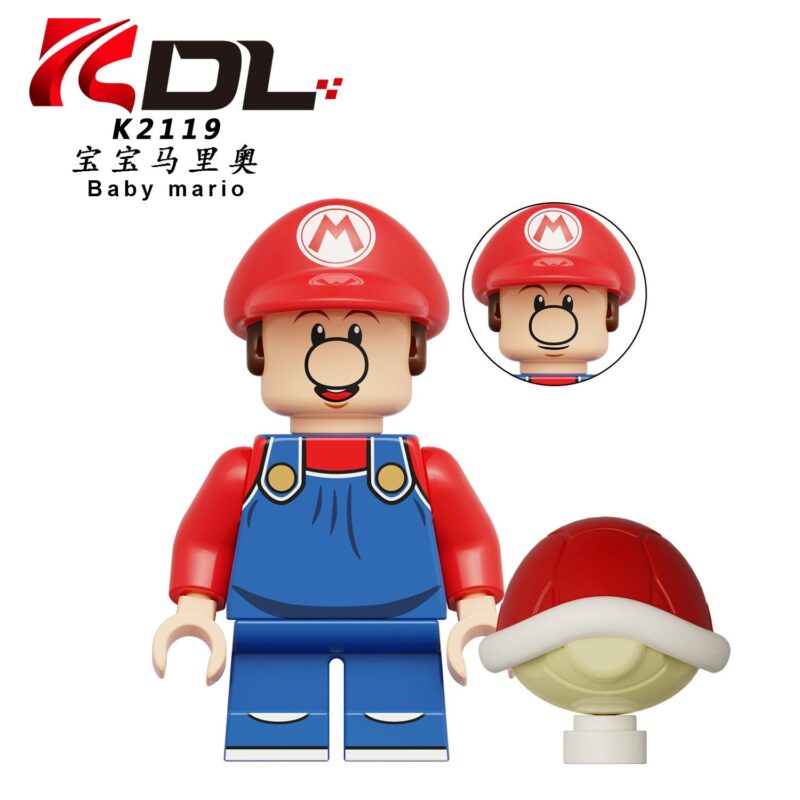 Mario Plumber Luigi Custom Minifigures-Model: KDL815 - Image 18