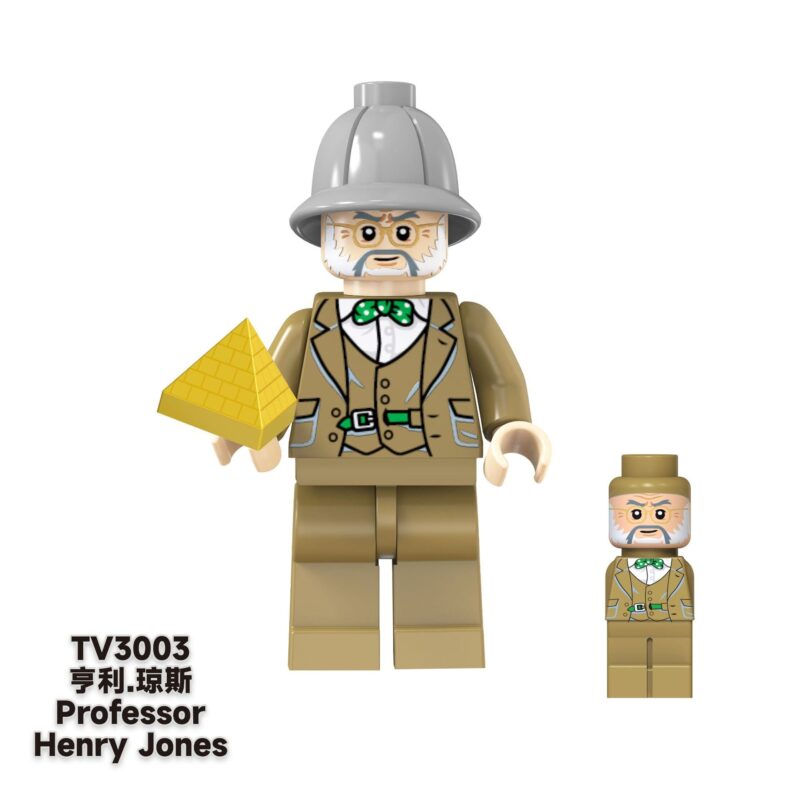 Raiders of the Lost Ark Indiana Henry Jones Belloc Minifigures - Model: TV6301 - Image 12