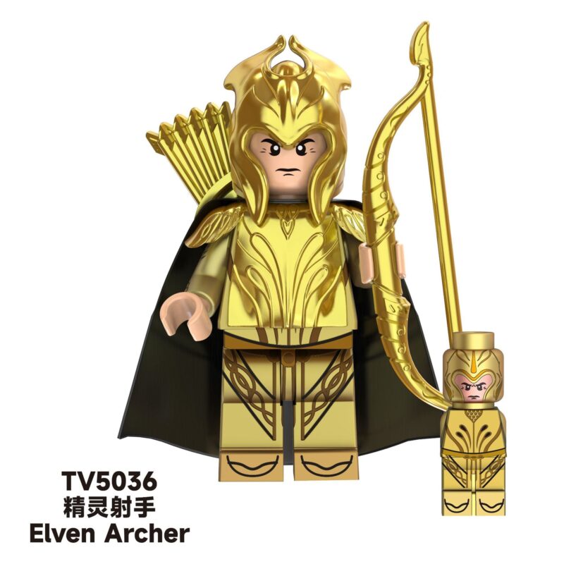 Lord of the Rings Elf Warrior Minifigures - Model: TV6405 - Image 11