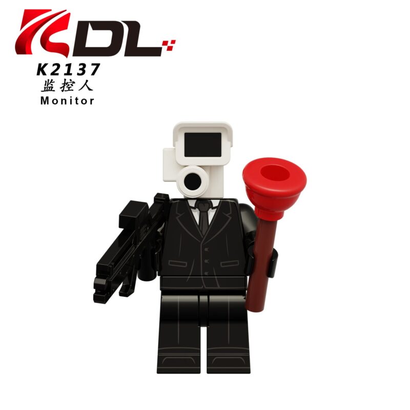 Toilet Man Series Sound Man TV Man Surveillance Man Minifigures - Model: KDL818 - Image 15