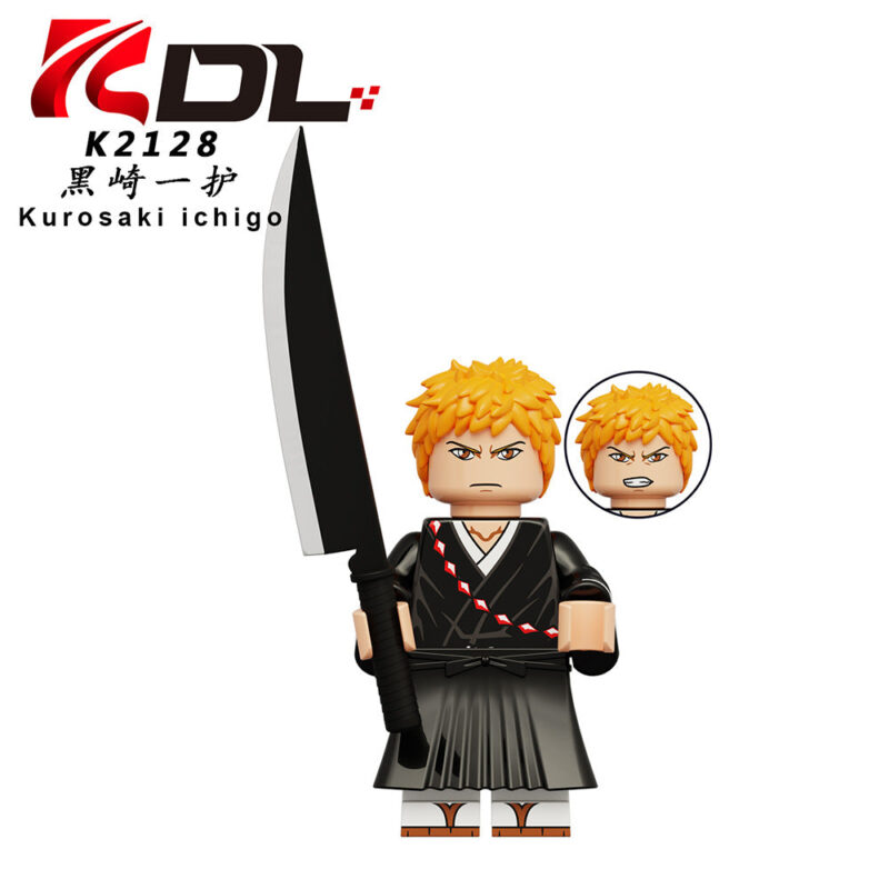 Anime Series Unokanaretsu Kurosaki Ichigo Minifigures - Model: KDL816 - Image 9