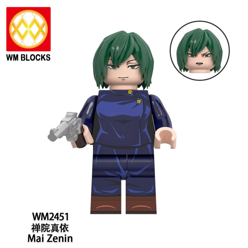 Anime Series Spells Return Shiny Gojo Satoru Minifigures - Model: WM6149 - Image 10