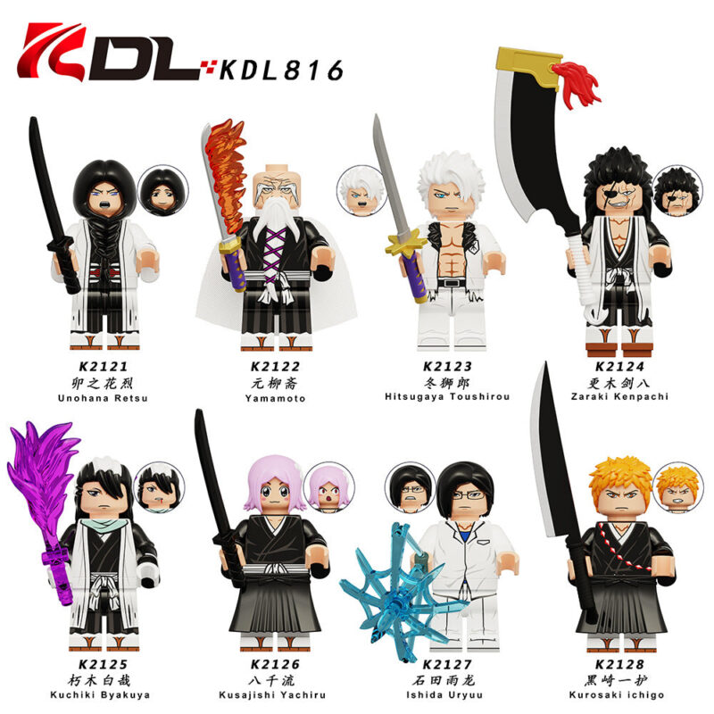 Anime Series Unokanaretsu Kurosaki Ichigo Minifigures - Model: KDL816