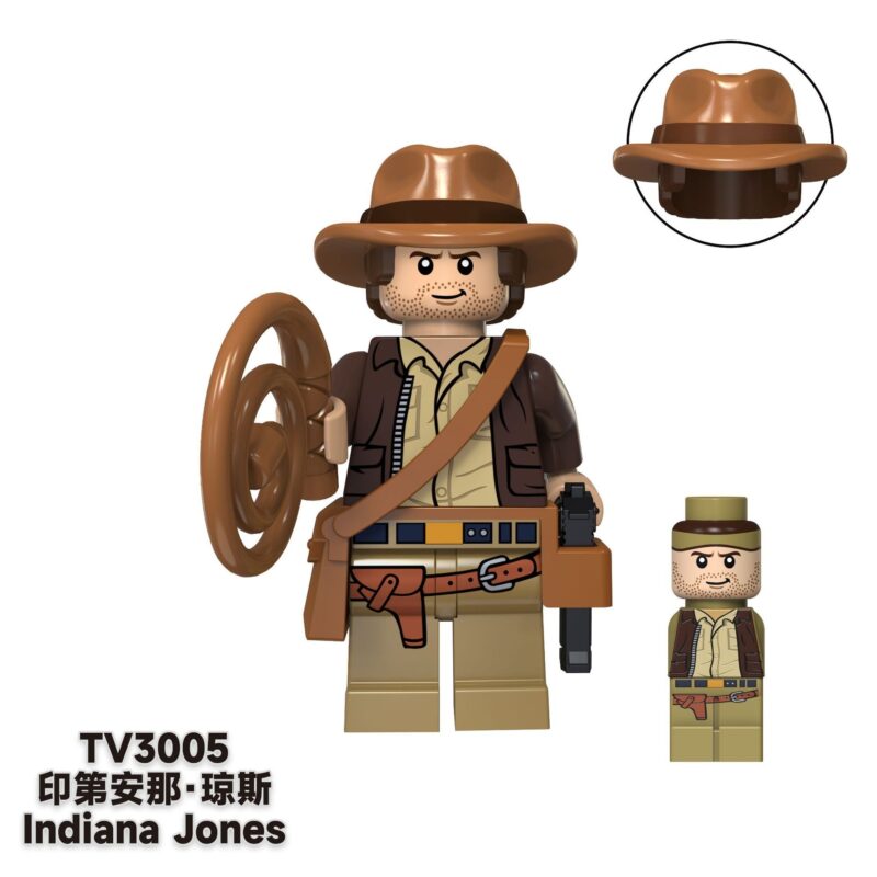 Raiders of the Lost Ark Indiana Henry Jones Belloc Minifigures - Model: TV6301 - Image 14