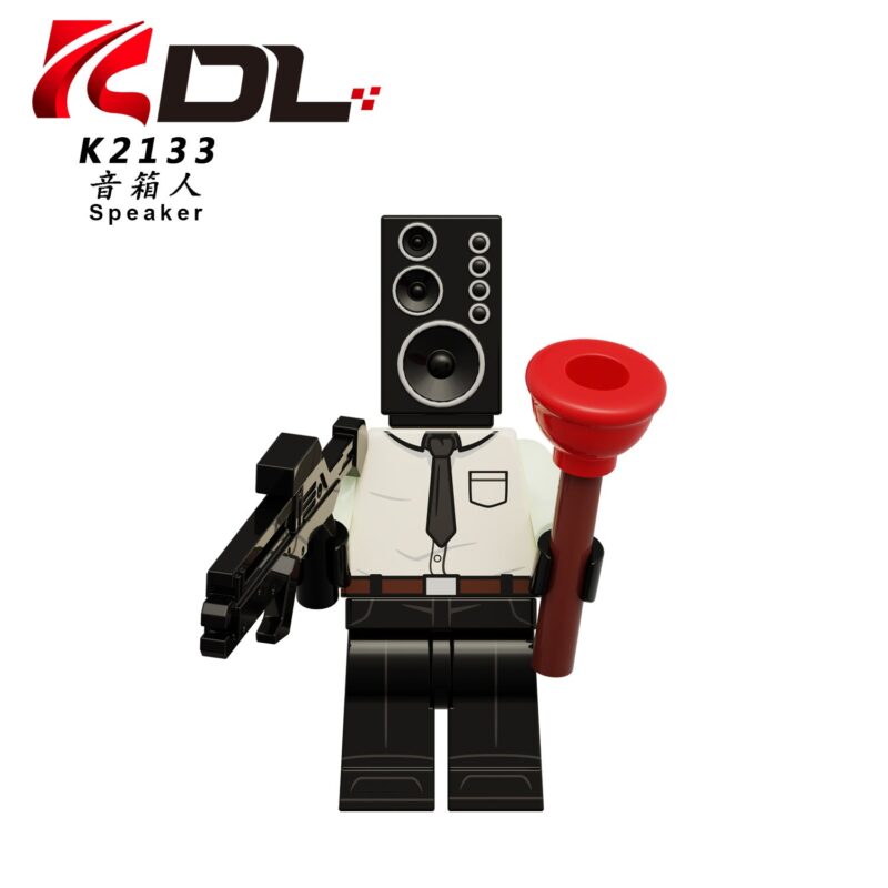 Toilet Man Series Sound Man TV Man Surveillance Man Minifigures - Model: KDL818 - Image 11