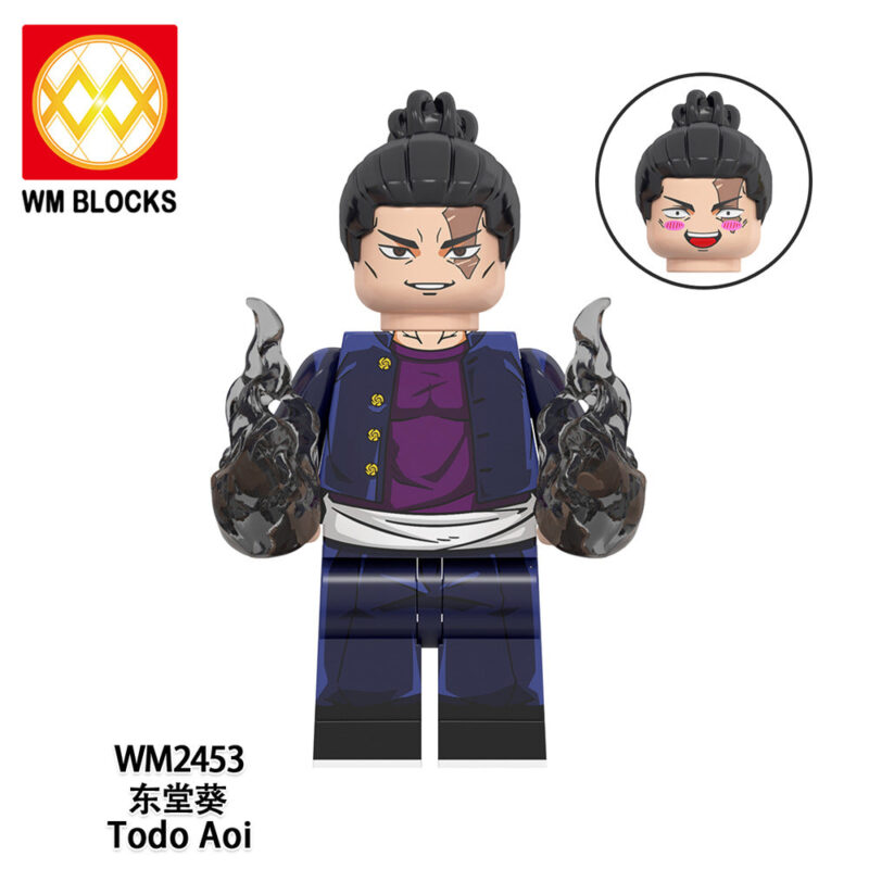 Anime Series Spells Return Shiny Gojo Satoru Minifigures - Model: WM6149 - Image 12