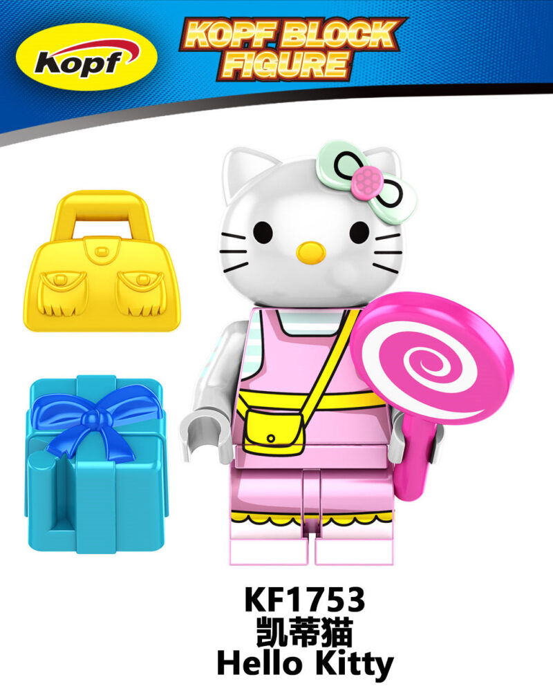 Hello Kitty Buzz Lightyear Zach the Devil Izzy Hawthorne Minifigures - Model: KF6166 - Image 3