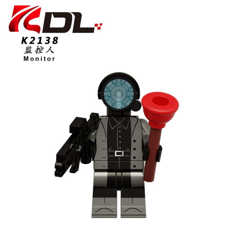 Toilet Man Series Sound Man TV Man Surveillance Man Minifigures - Model: KDL818 - Image 16