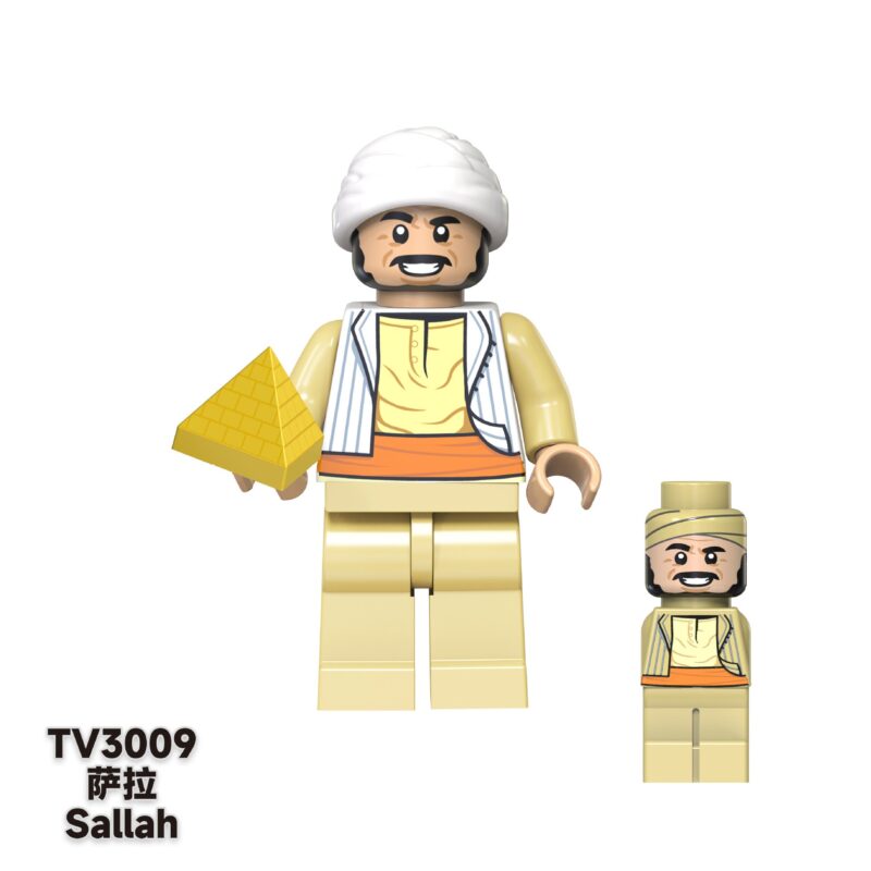 Raiders of the Lost Ark Indiana Henry Jones Belloc Minifigures - Model: TV6301 - Image 18