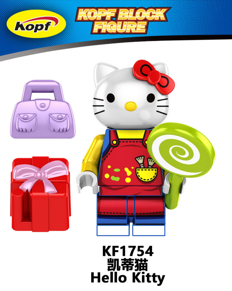 Hello Kitty Buzz Lightyear Zach the Devil Izzy Hawthorne Minifigures - Model: KF6166 - Image 4