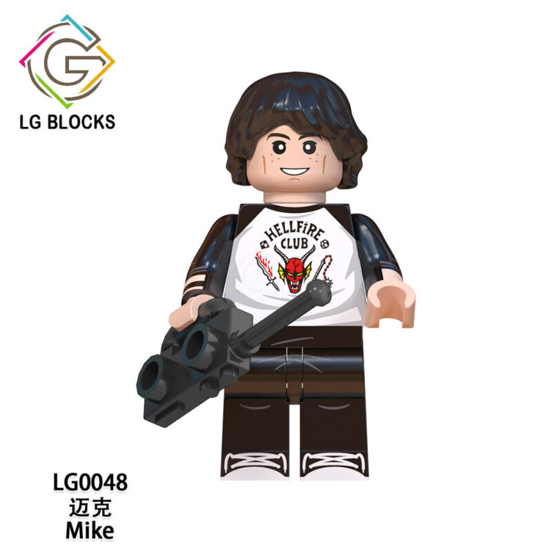 LG1007 Stranger Things Mike Dustin Brenner Minifigures - Image 2